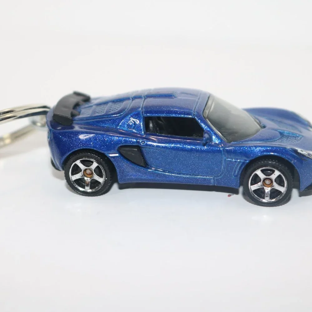 Matchbox Lotus 2006 car CUSTOM keychain